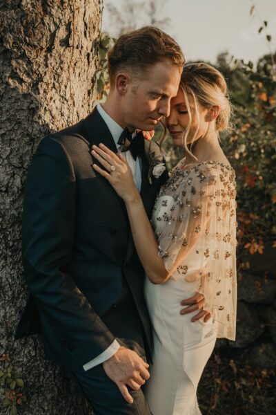 Linley + Eric's tented wedding in Farmington, CT.